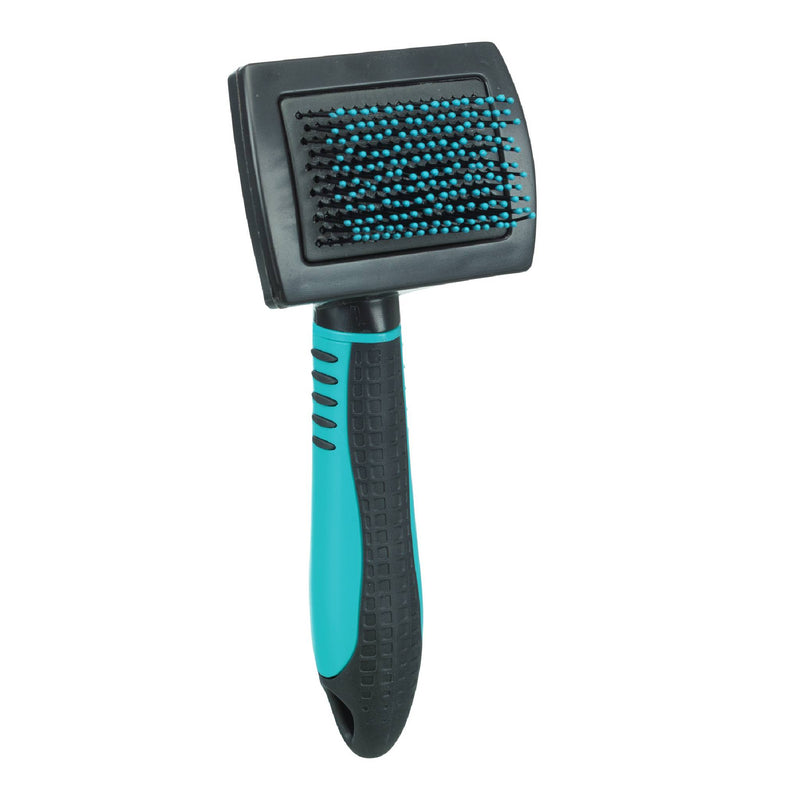 Trixie Slicker Brush with plastic Bristles for pet: ABK Grooming.com