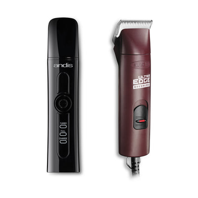 Andis AGC Super 2 Speed Brushless Clipper + Andis Cord / Cordless Nail Grinder Combo
