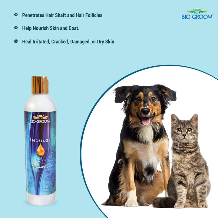 Biogroom Indulge Sulfate-Free Argan Oil Shampoo For Dogs, 355 ml