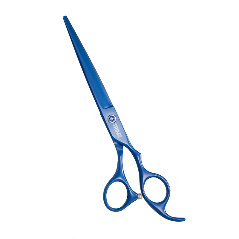 Trimz Trendy Pet Grooming Scissors Kit, 7" - Royal Blue
