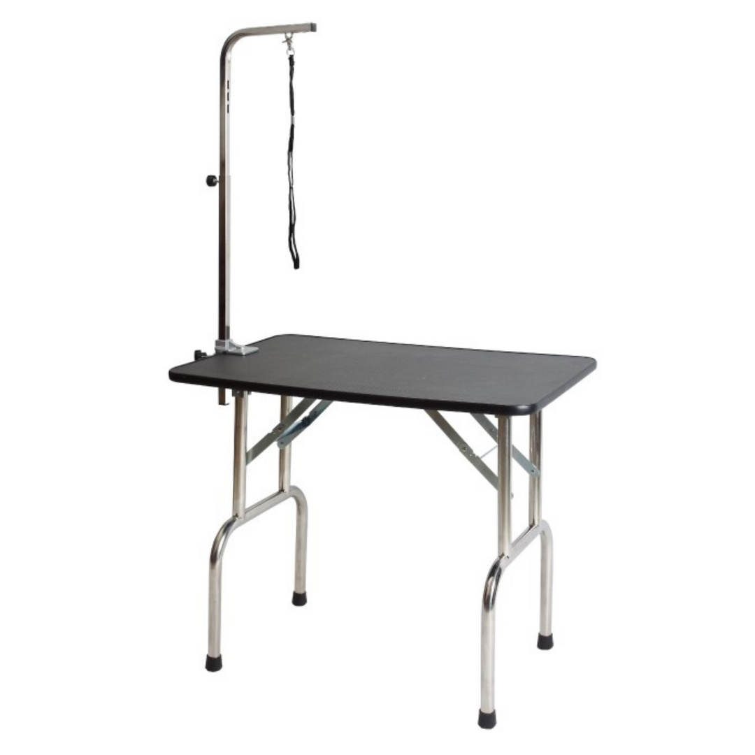 Adjustable height grooming sales table