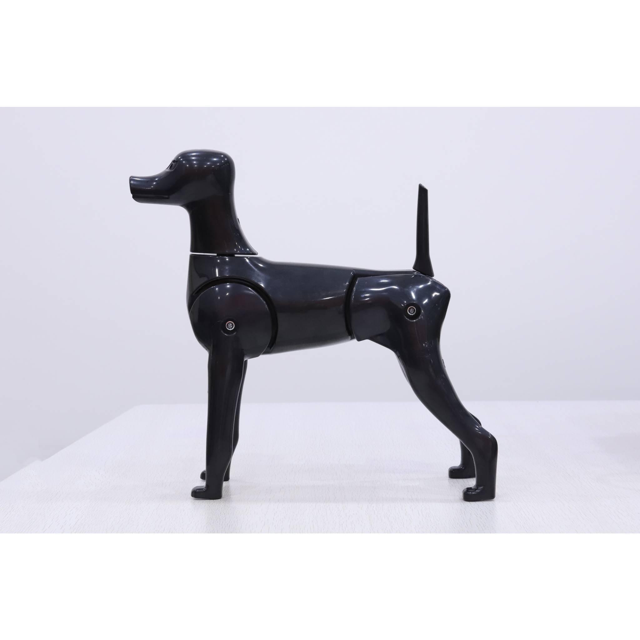 3-in-1 Mannequin Model Dog, Black