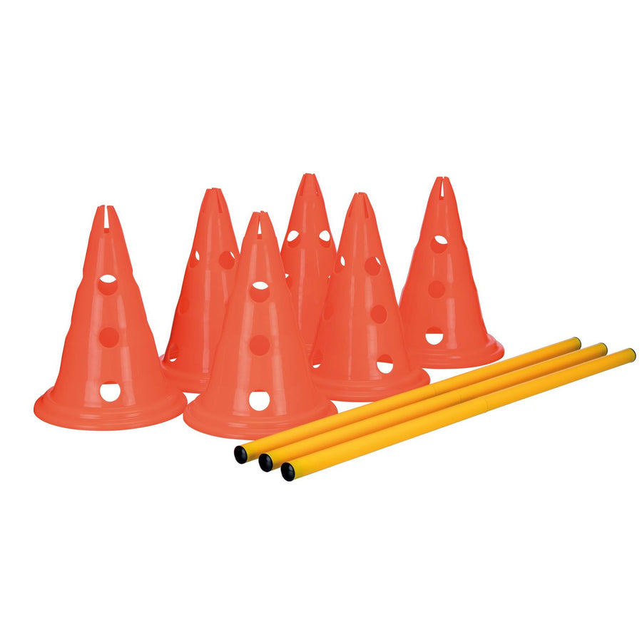 Dog Agility Obstacles (Pylon & Poles), ø23 x 30 cm ,78 cm