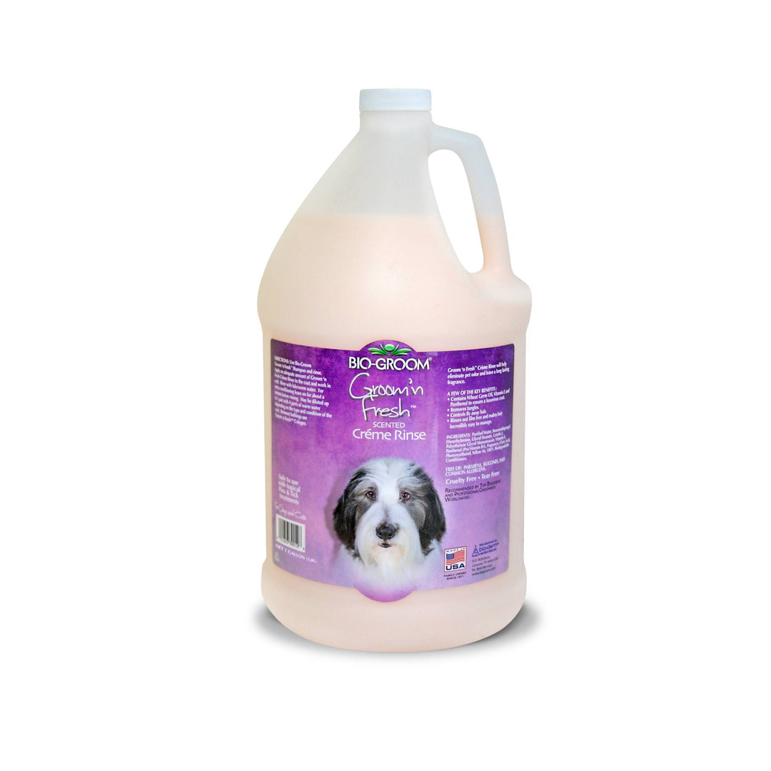 Bio-Groom Groom 'N Fresh Scented Creme Rinse Dog Conditioner, 3.8 Liters