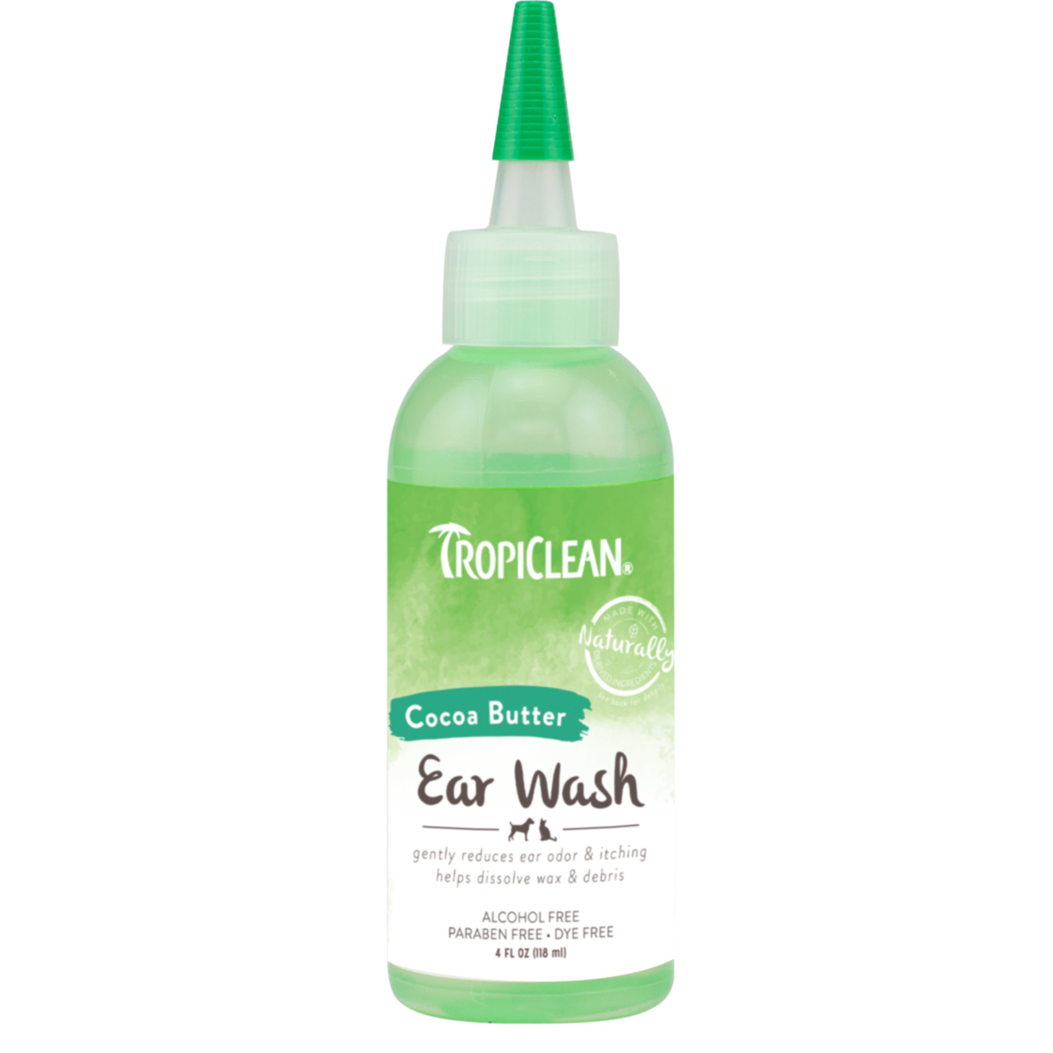 TropiClean Alcohol-Free Ear Wash, 118ml