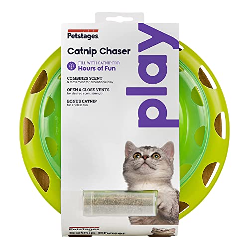 Outward Hound - Catnip Chase Track Cat Toy, 24 cm Green