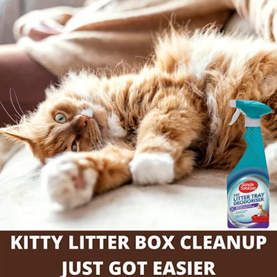 Simple Solution Cat Litter Deodorizer, Long Lasting Odour Control 500ml