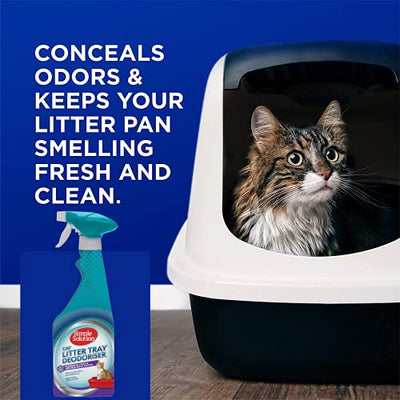 Simple Solution Cat Litter Deodorizer, Long Lasting Odour Control 500ml