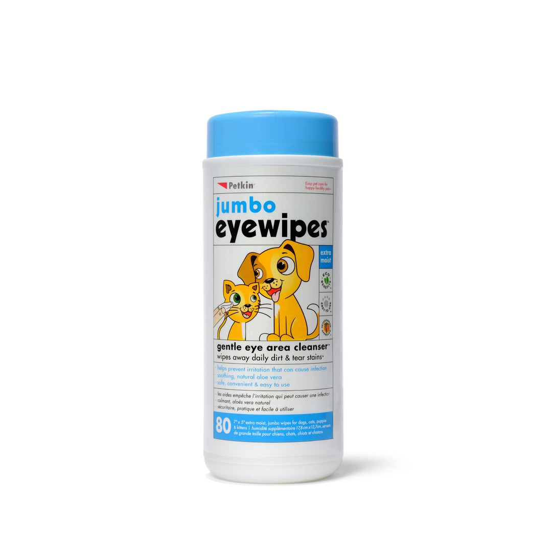 Jumbo Eyewipes 80 Wipes - abkgrooming