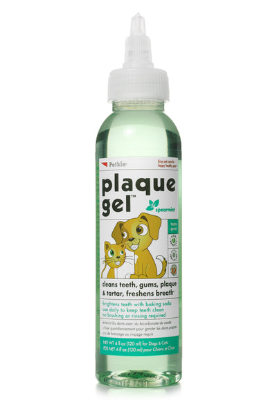 Petkin Plaque Gel Spearmint for Pets - abkgrooming
