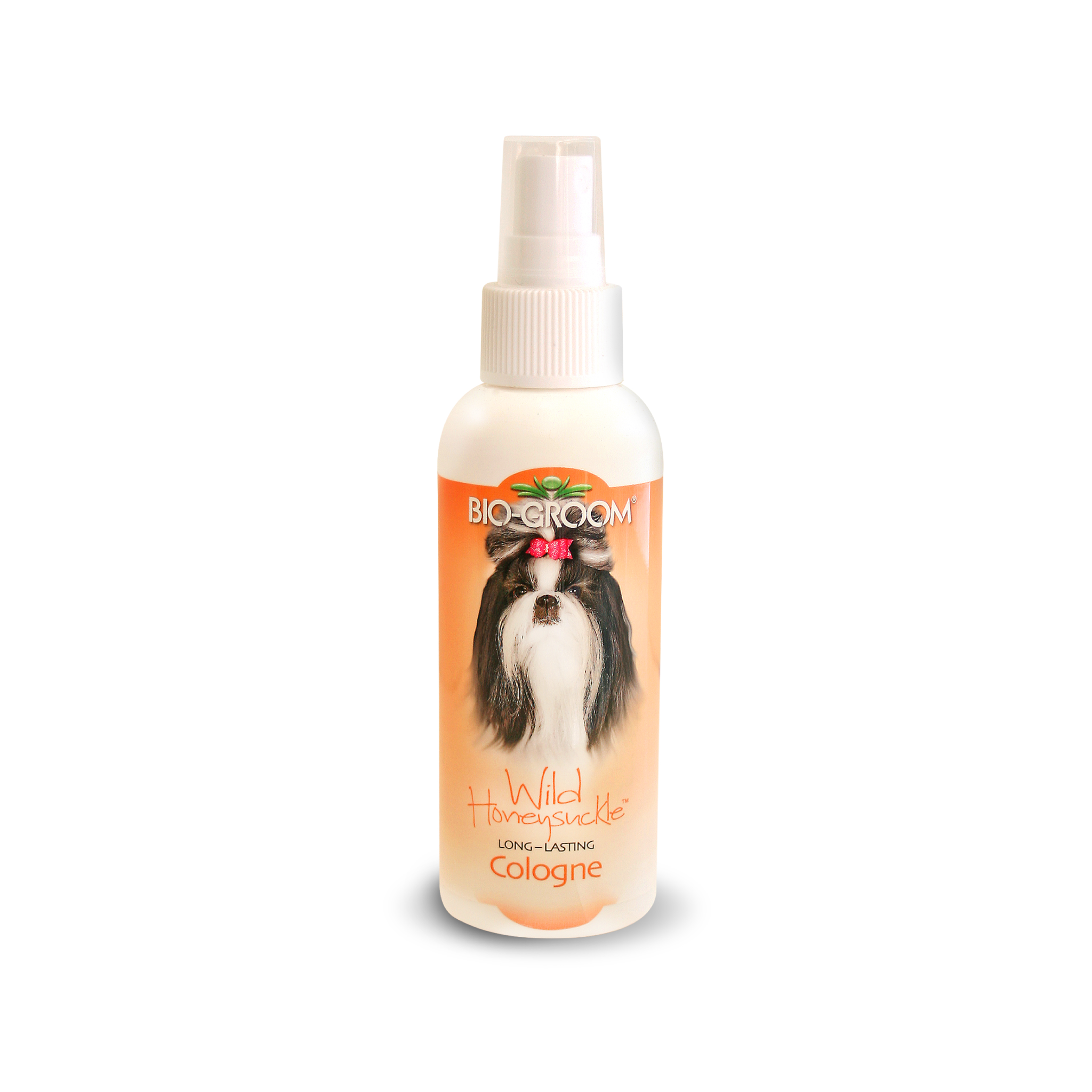 Biogroom Wild Honeysuckle fragrance infused cologne for dogs and cat