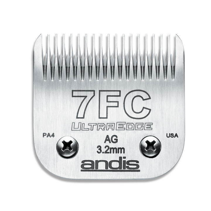 Andis #7FC UltraEdge Detachable Pet Clipper Blade for finished cuts -  abkgrooming.com