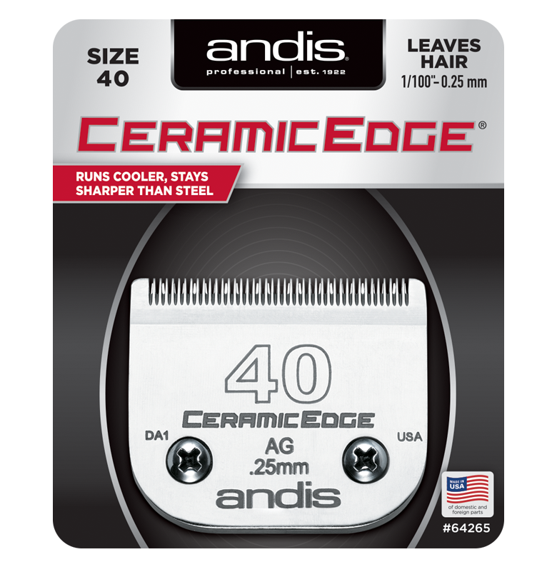 Andis Ceramic Edge Blade, Size 40