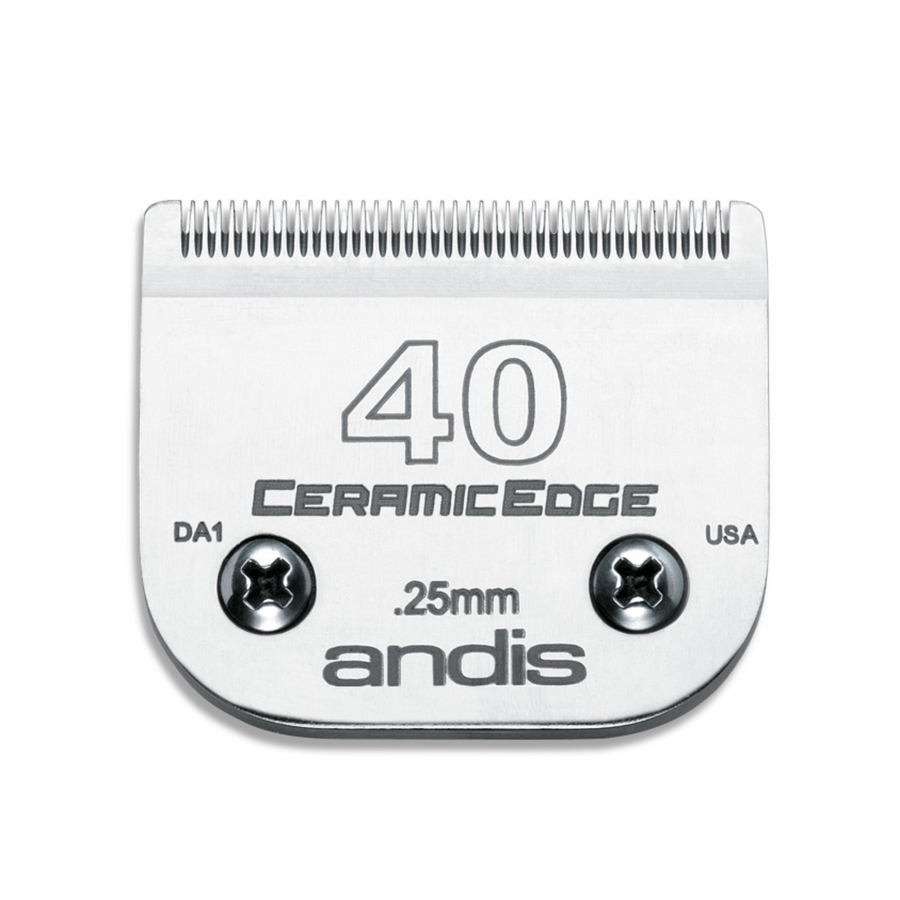 Andis 40 CeramicEdge Pet Clipper Blade 0.25 mm for Surgical Prep