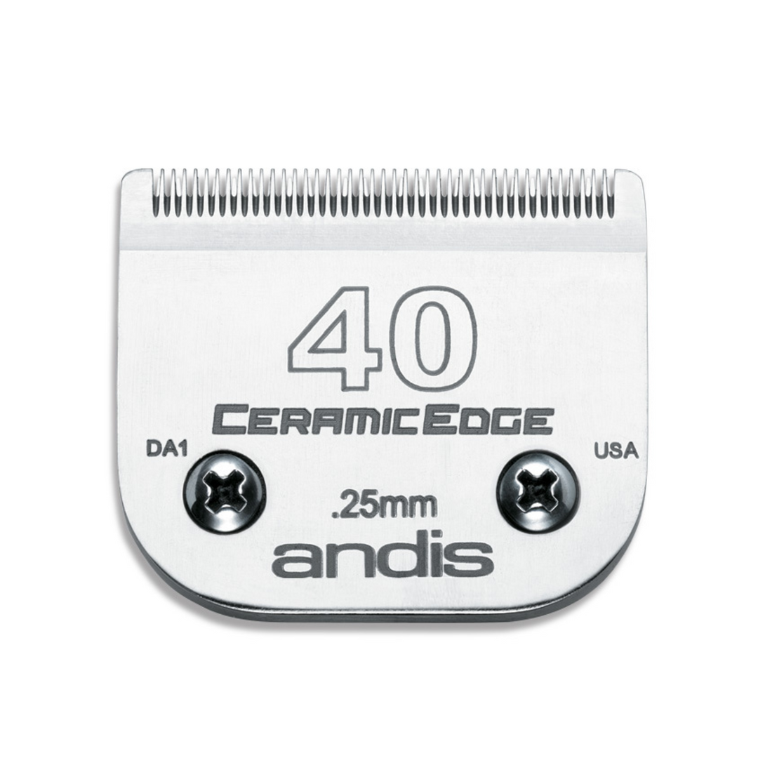 Andis 40 CeramicEdge Pet Clipper Blade 0.25 mm for Surgical Prep