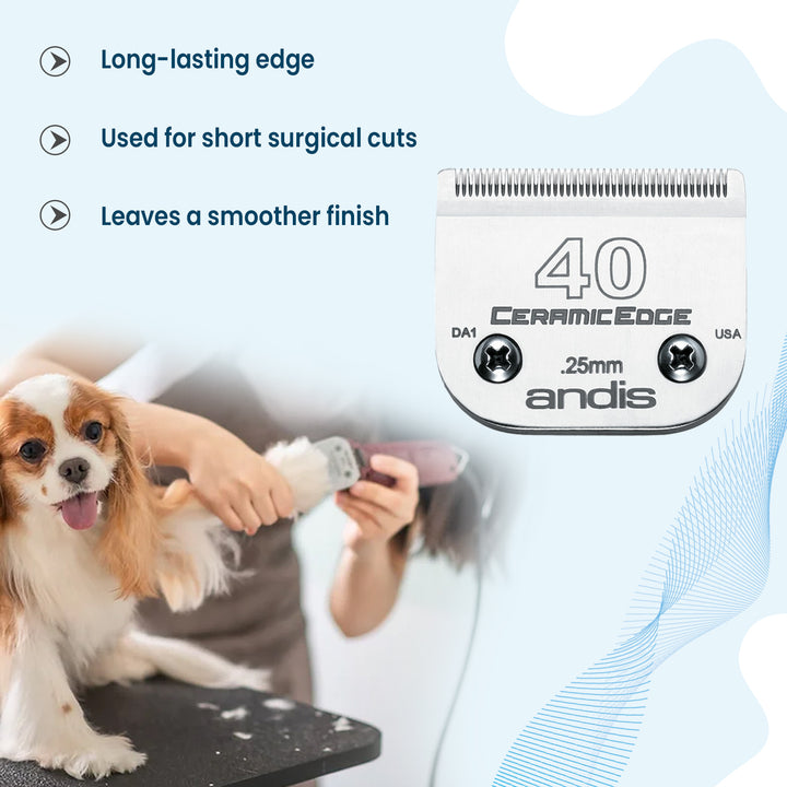 Andis Ceramic Edge Blade, Size 40