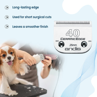 Andis Ceramic Edge Blade, Size 40