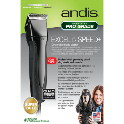 Excel 5-Speed + Detachable Blade Clipper - Black - ABK Grooming Best Dog Hair Trimmer India, Dog Hair Trimmer Machine, Pet Trimmer For Dogs, Animal Trimmers, Trimmer For Dogs India, Dog Trimmer Online, Best Hair Trimmer For Dogs In India, Dog Trimmer Price, Dog Trimmer Machine, Andis Clippers Dogs, Animal Clipper, Best Trimmer For Dogs, Best Hair Trimmer For Dogs, Dog Hair Trimmer Price In India, Pet Nail Trimmers, Dog Grooming Clippers,