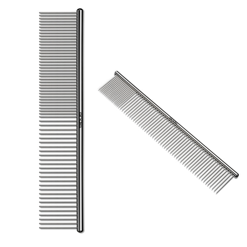 Andis 10" Steel Comb + Andis 7.5" Steel Comb