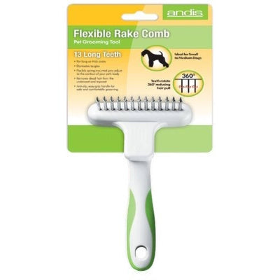 Standard Flexible Dog Rake - ABK Grooming dog hair rake dog coat rake undercoat rake dematting rake dog undercoat rake undercoat rake for husky undercoat dog coat king rake deshedding rake coat rake undercoat comb dog rake comb undercoat comb for dogs dog dematting brush undercoat rake for australian shepherd undercoat rake for german shepherds undercoat brushes for dogs dog dematting rake two sided undercoat rake dog shedding rake dog fur rake undercoat rake for golden retrievers