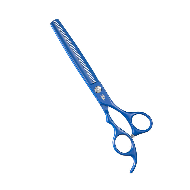 Trimz Trendy Pet Grooming Scissors Kit, 7" - Royal Blue