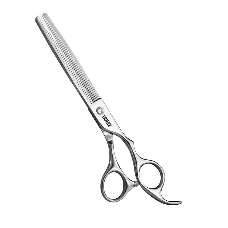 Trimz Trendy Pet Grooming Scissors Kit, 7" - Sparkling Silver