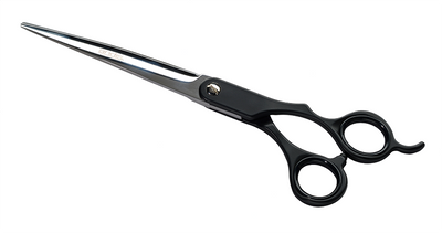 Andis Premium 8" Curved Shear For Professional Pet Groomer - Right Handed - abkgrooming