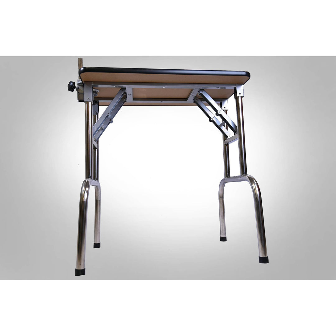 Aeolus Folding Grooming Table with Stainless Steel Legs (Medium)