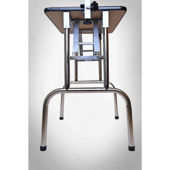Aeolus Folding Grooming Table with Stainless Steel Legs (Medium)