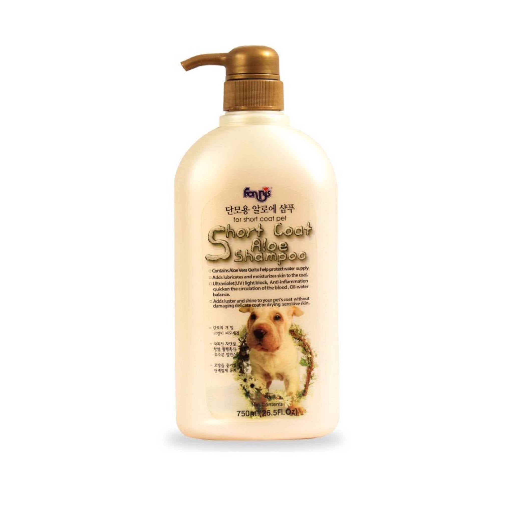 Forbis Short Coat Aloe Dog Shampoo, 750 ml