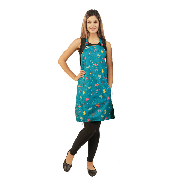 Bathing Apron, One Size Fits All, Blue