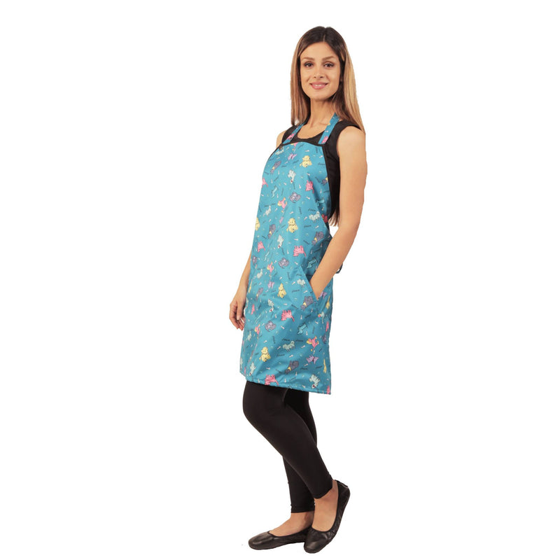 Bathing Apron, One Size Fits All, Blue