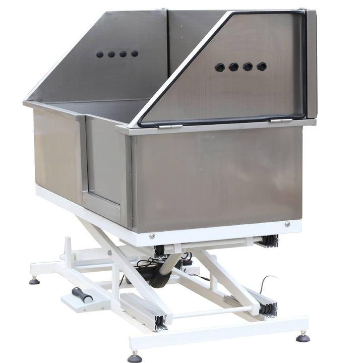 Nova Electric Pet Bathing Tub with Lifting Door - abkgrooming