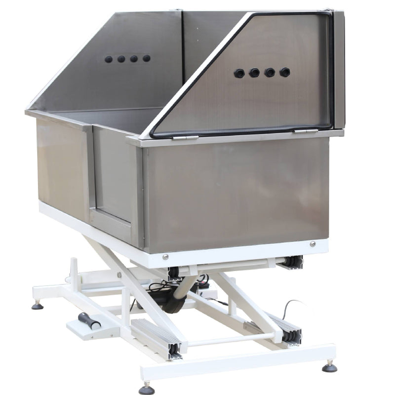 Nova Electric Pet Bathing Tub with Lifting Door - abkgrooming