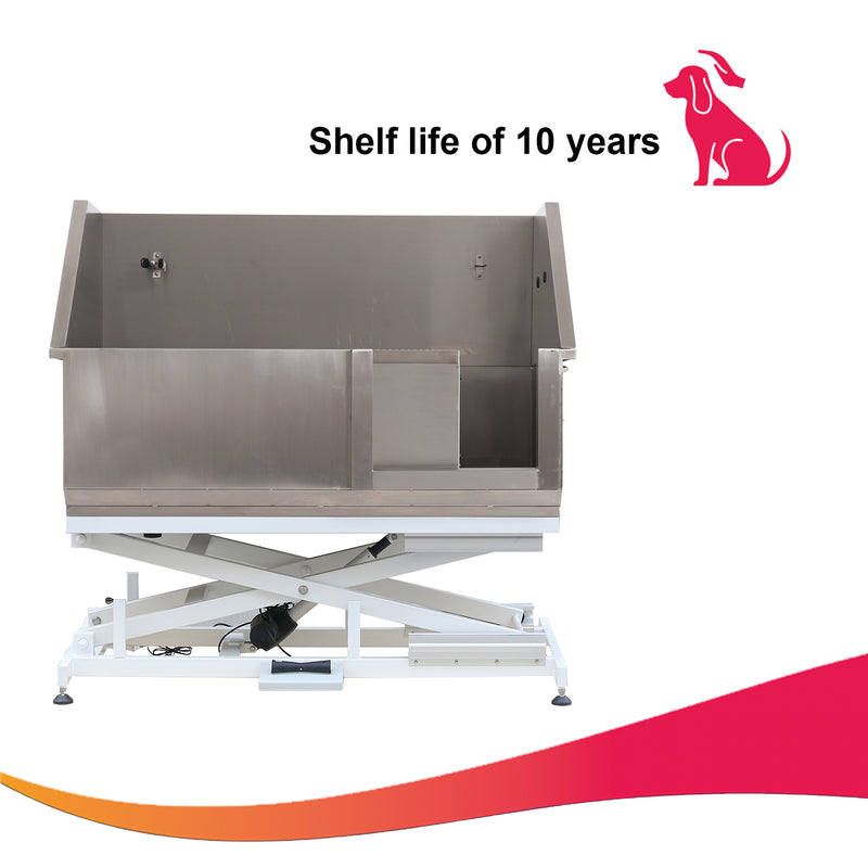 Nova Electric Bathing Tub for Dogs with Sliding Door