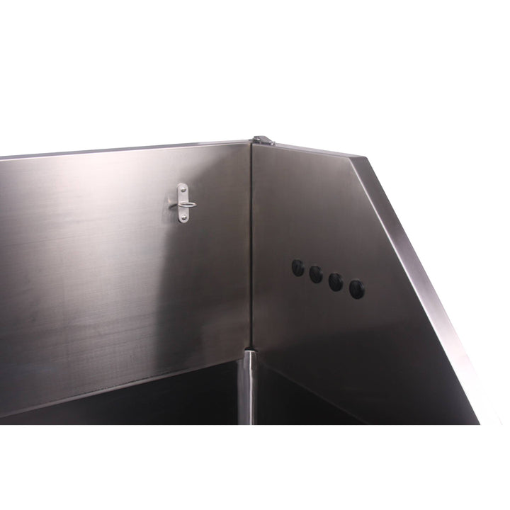 "Professional dog grooming  tub Professional dog grooming bath Dog bath at Home service Stainless steel bathtub in 2024"