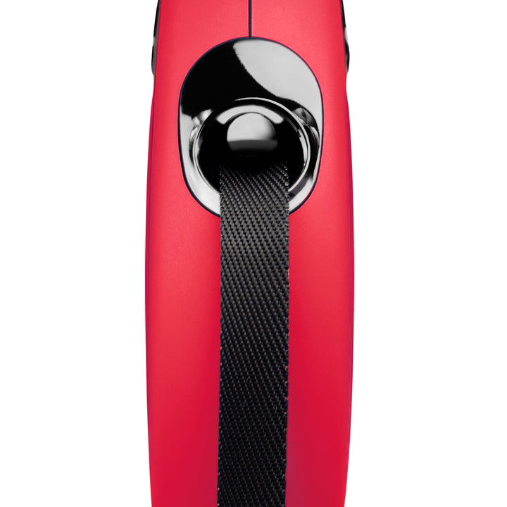 Flexi New Classic Automatic Dog Leash Pause and Lock Nylon Tape, Small