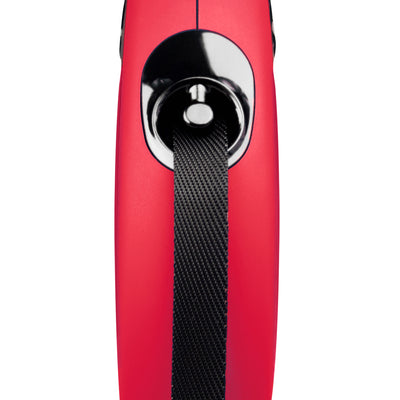 Flexi New Classic Automatic Dog Leash Pause and Lock Nylon Tape,  Medium