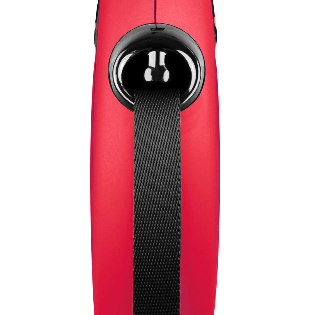 Flexi New Classic Automatic Dog Leash Pause and Lock Nylon Tape, Large