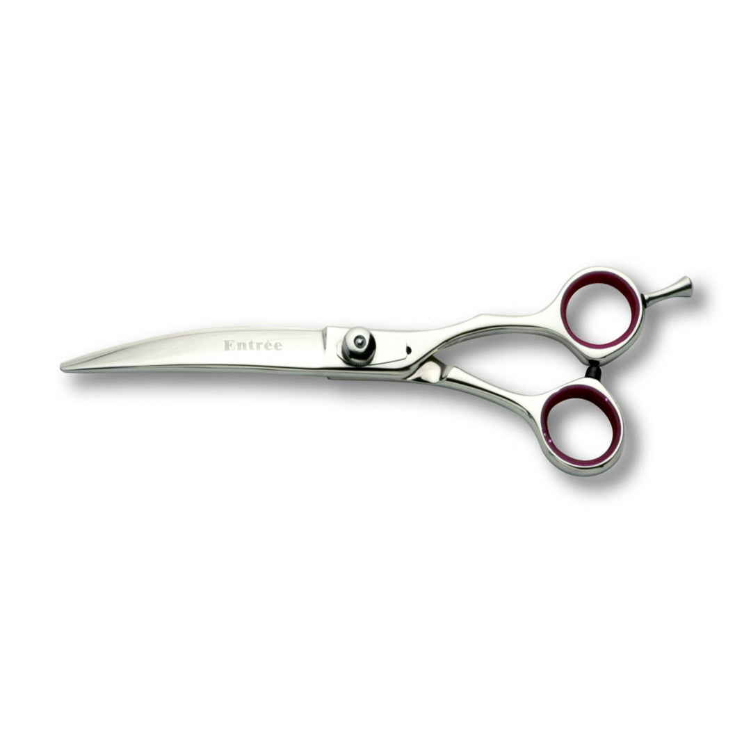 Entrée Stainless Steel Curved Shear - abkgrooming