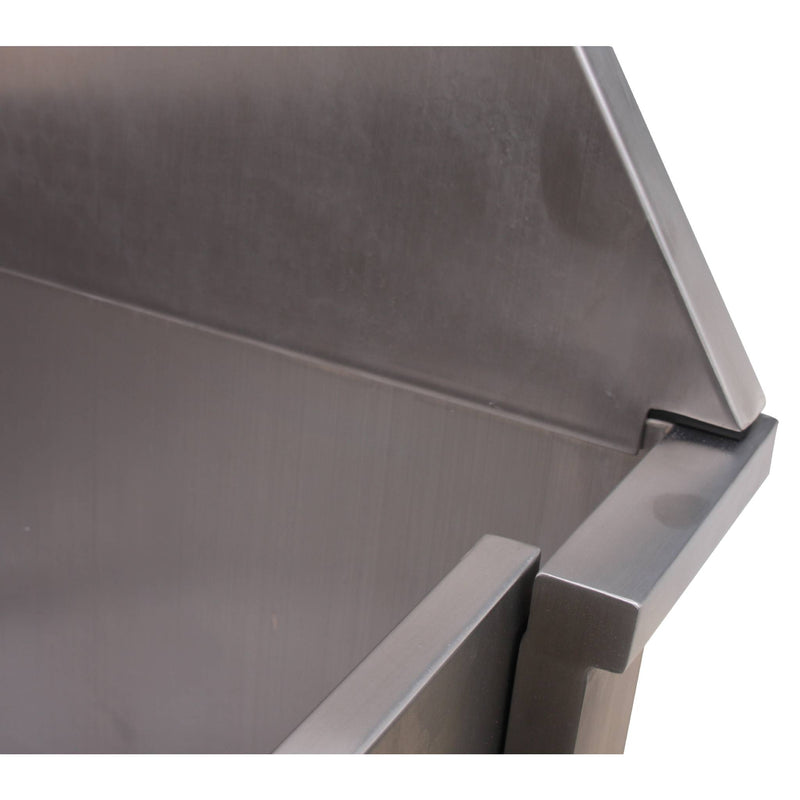 Economical Stainless Steel Bathing Tub For Pets With Lifting Door & Swing In/Out Ramp