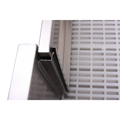 Economical Stainless Steel Doh Bathing Tub With Lifting Door & Swing In/Out Ramp