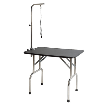 Aeolus Folding Grooming Table with Stainless Steel Legs (Small)