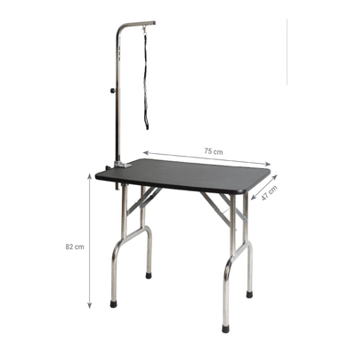 Aeolus Foldable & Portable Pet Grooming Table, Steel
