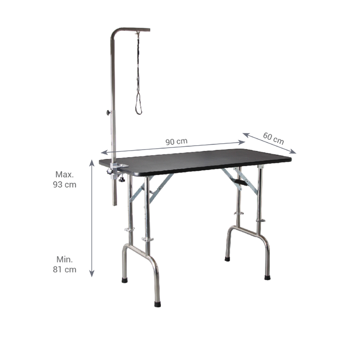 Aeolus Sprint Height Adjustable & Portable Pet Grooming Table