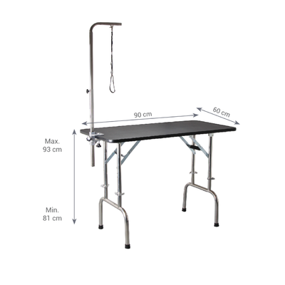 Aeolus Sprint Height Adjustable & Portable Pet Grooming Table