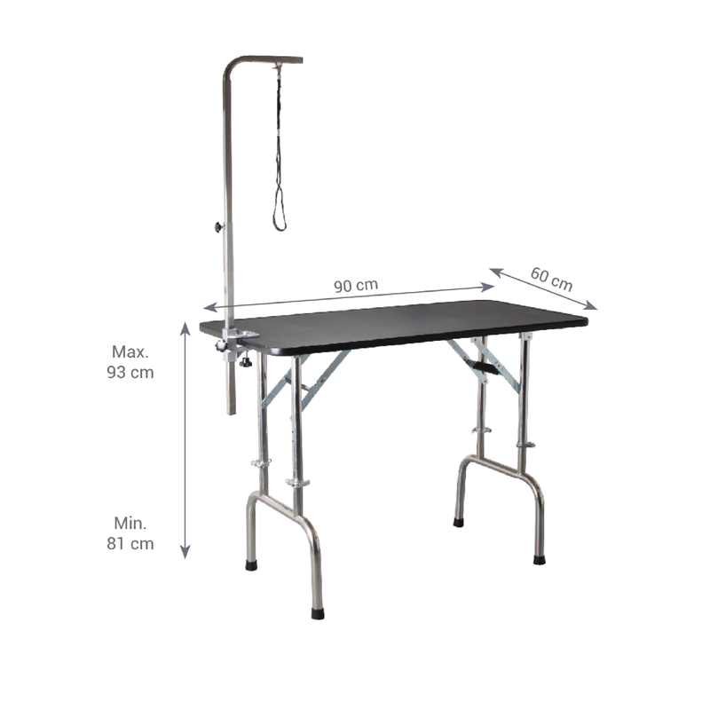 Aeolus Sprint Height Adjustable & Portable Pet Grooming Table