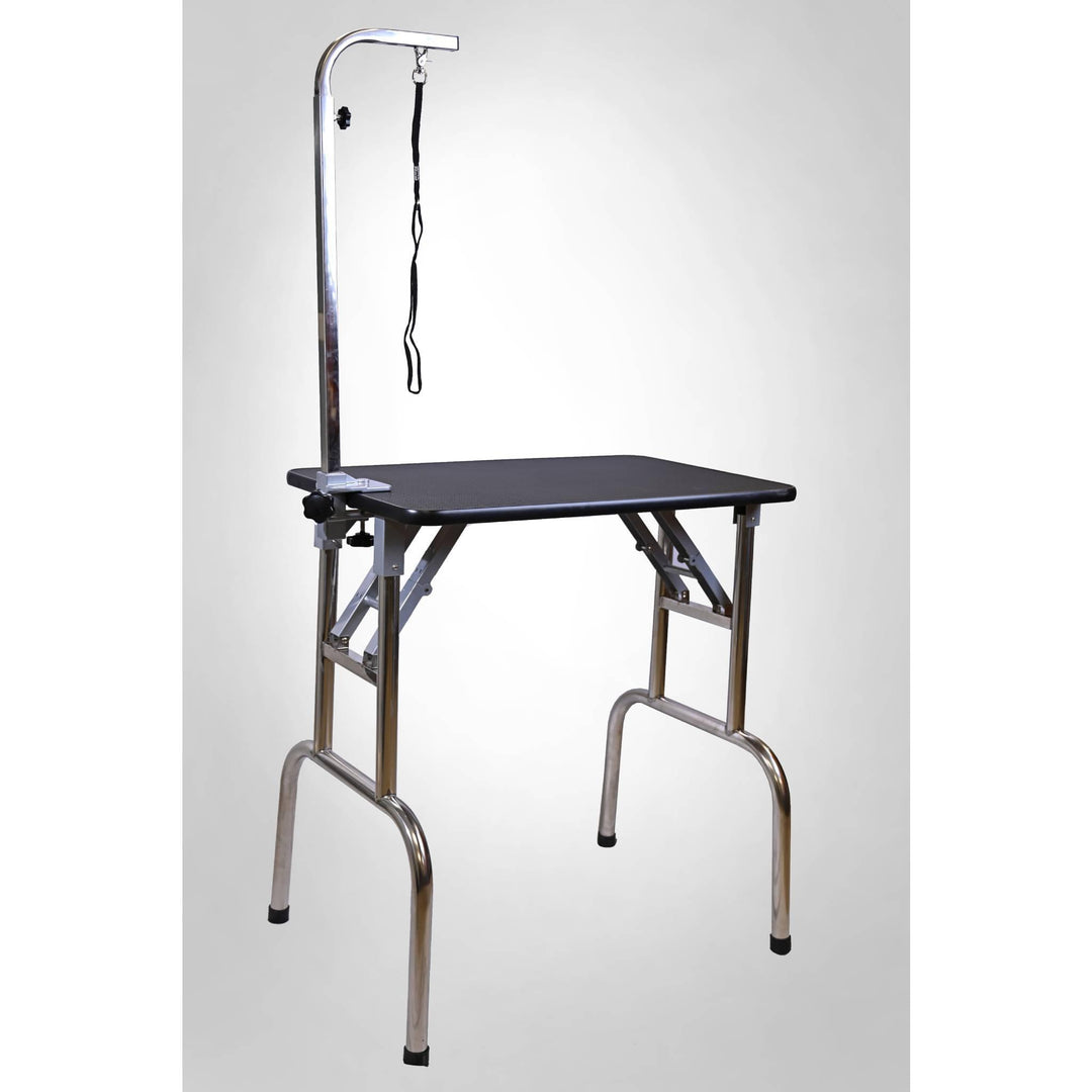 Aeolus Folding Grooming Table with Stainless Steel Legs (Medium)