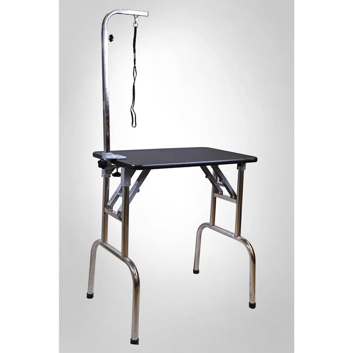 Aeolus Folding Grooming Table with Stainless Steel Legs (Medium)