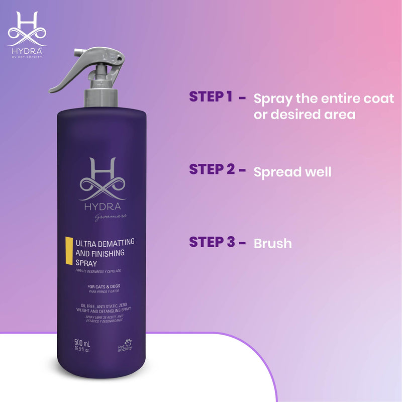 Hydra Ultra Dematting & Finishing Spray for Pets, 500ml